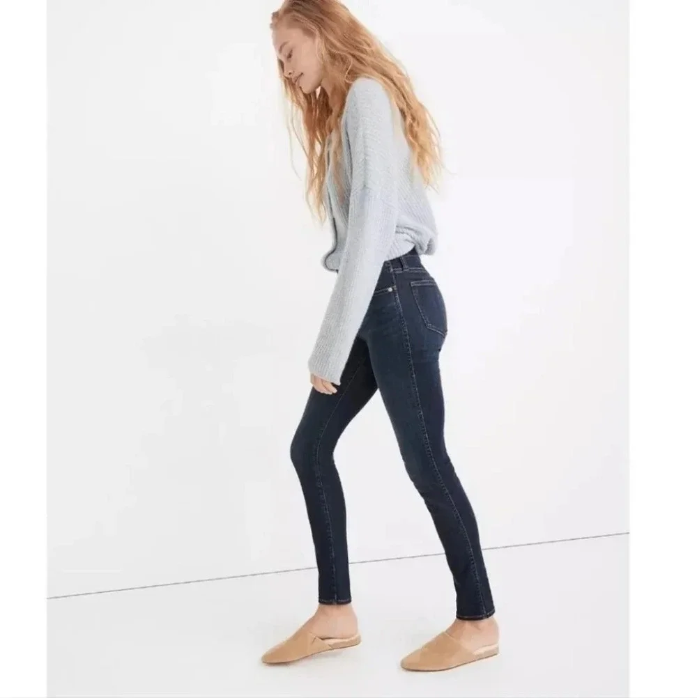 New Madewell 10" High-Rise Skinny Jeans 28 - Picture 6 of 11